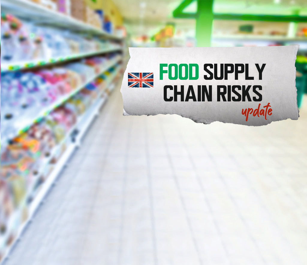 Food Supply Chain Risks - affecting supermarkets and food retailers