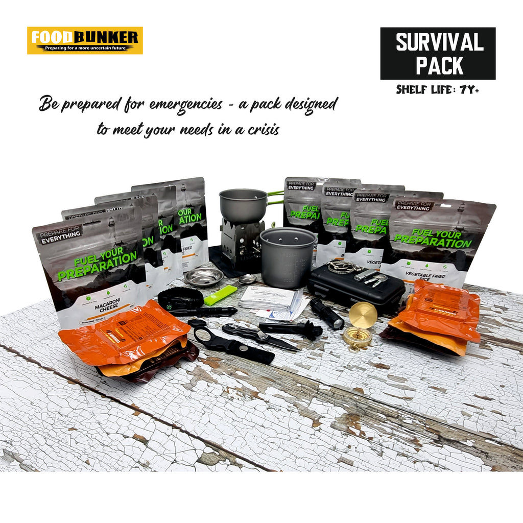 Survival Pack - Food and Accessories