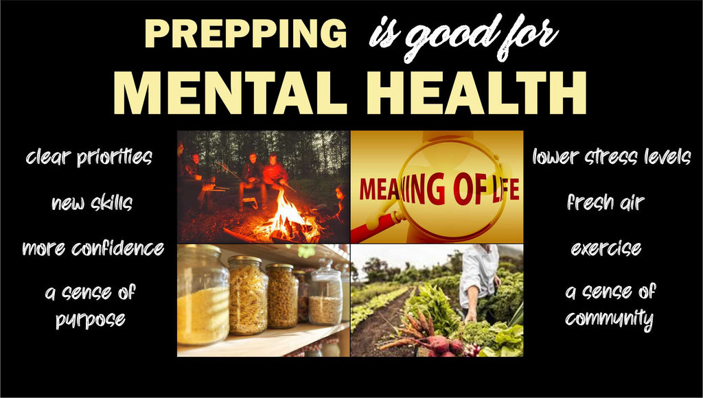 Prepping is good for mental health