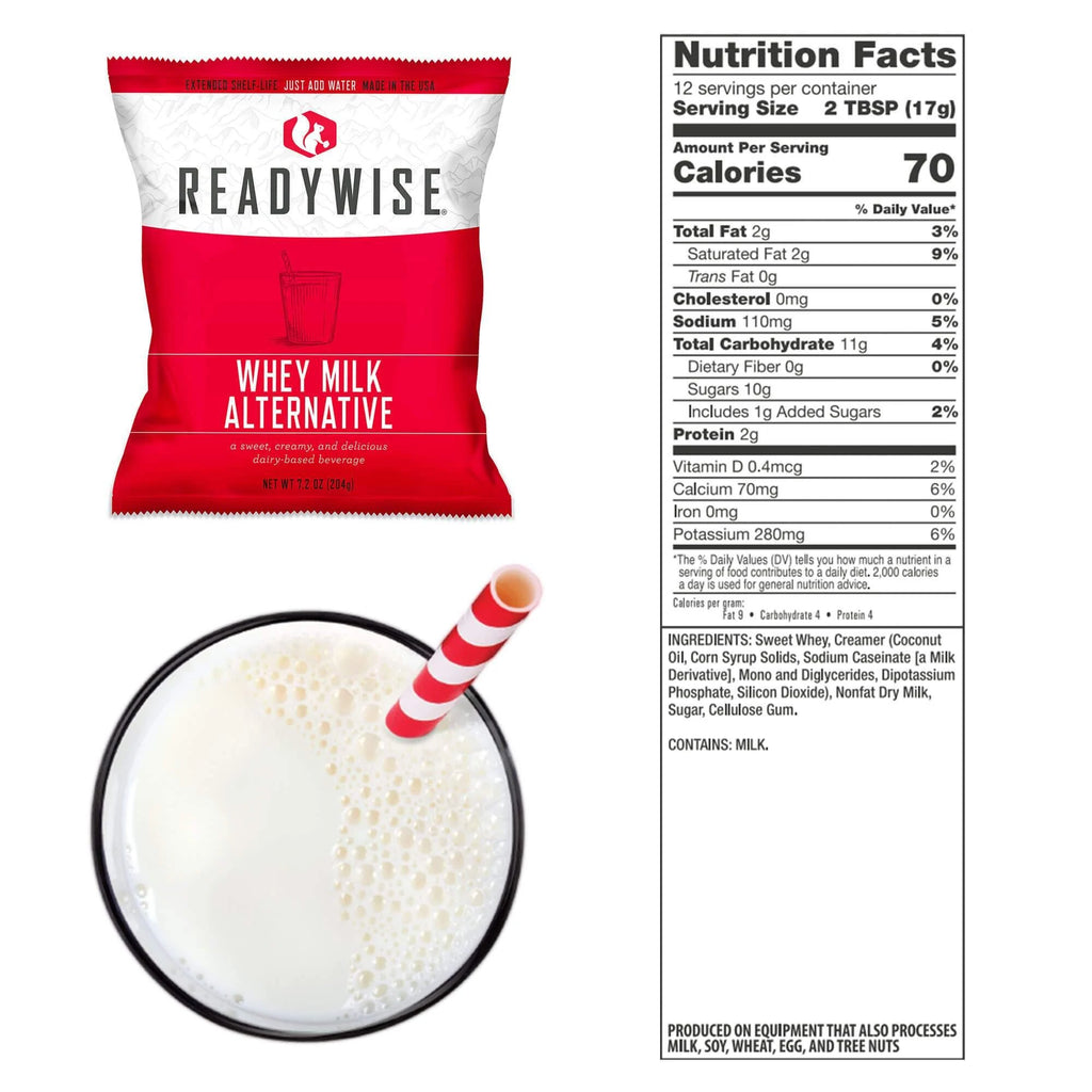 Readywise Whey Milk Pack